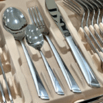 Coffret Ménagère 128 pièces en inox 18/10 - lines – Image 2