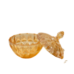 Bonbonnière en Verre avec Couvercle 14 cm