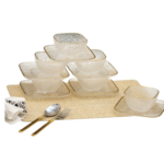 Service à Crème 12 Pièces en Verre 160ML