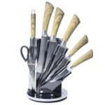 Série de Couteaux 8 Pièces en Acier Inoxydable - Bàss