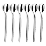 Lot de 6 Cuillères en Acier Inoxydable - Grand Model