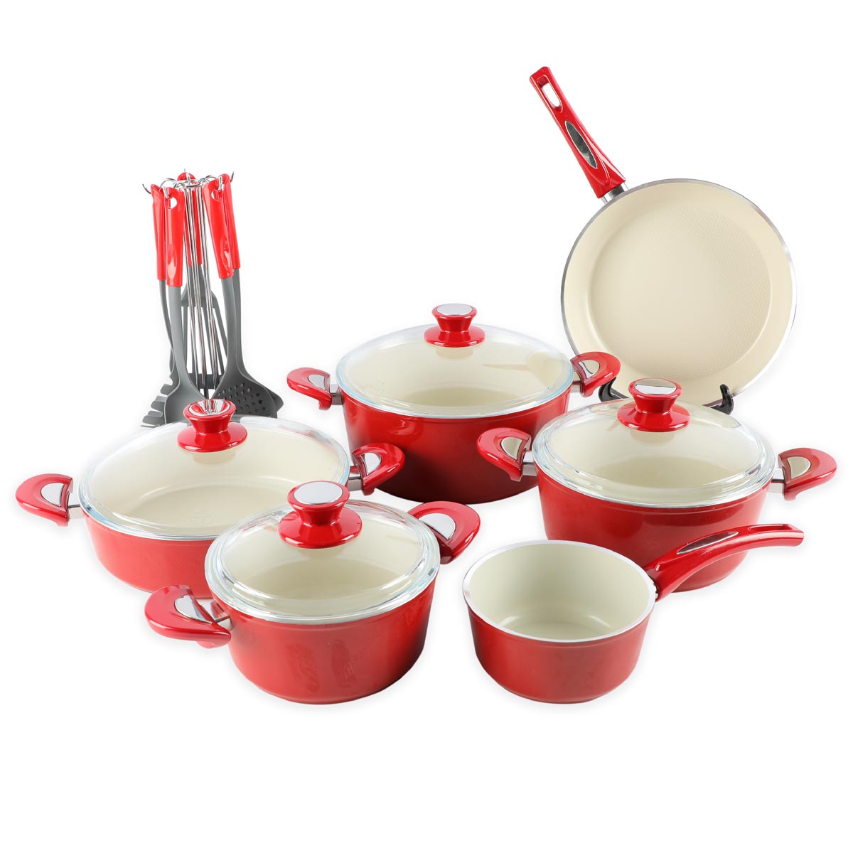 noo Batterie de Cuisine 16 Pièces en Céramique - Nobless – Image 1
