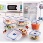 BOÎTE DE CONSERVATION CARRÉ EN VERRE 122 CL AVEC COUVERCLE LUMINARC – Image 2