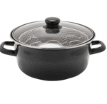 friteuse 26 cm /gris-rouge