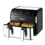 Friteuse sans Huile Schleizer Airfryer MAX – Zones de cuisson flexibles – 12L