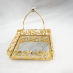 Présentoir à gâteau carré