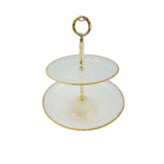 Présentoir à gâteaux deux  niveaux