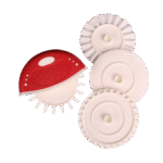 Outil de découpe de pâtisserie, coupe-rouleau, plastique - Rouge