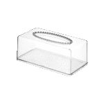 Boîte Distributeur de Mouchoirs en Plastique Transparent