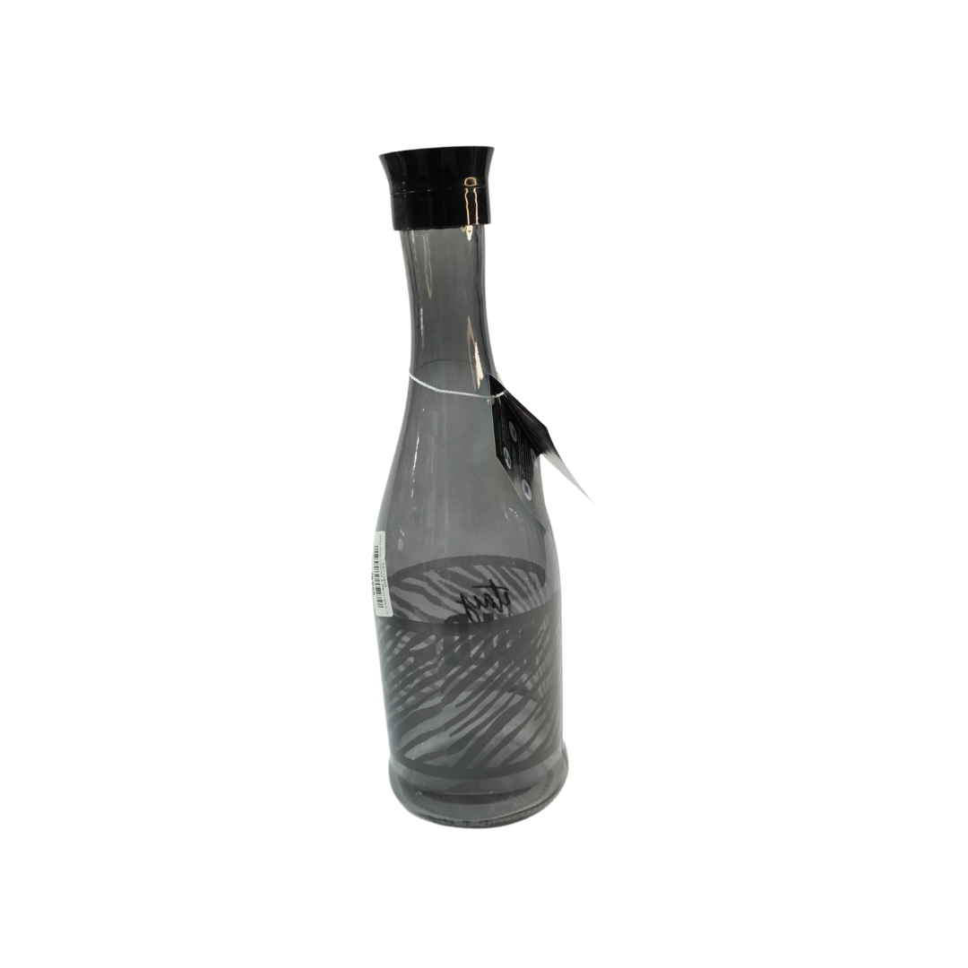 28 Carafe en verre noir – 1 litre – Image 1