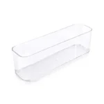 Plateau de rangement rectangulaire – 2,3 L – Transparent