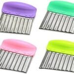 Coupe-Frites à Motifs Ondulés