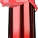 Thermos à pompe en inox 3 L - saumon brillant