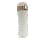 Bouteille isotherme en acier inoxydable à double paroi – Beige - 450 ml