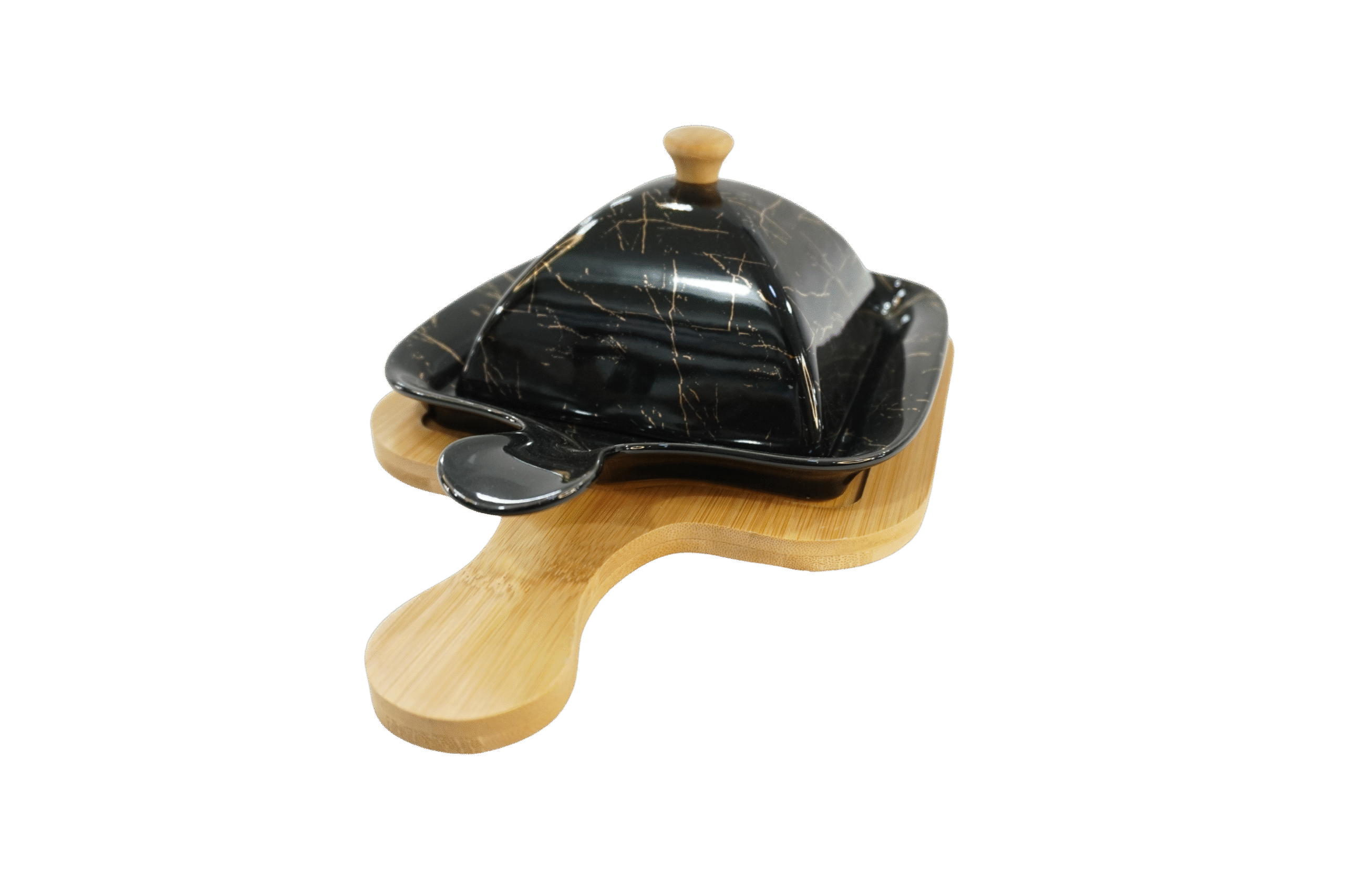 6ff4af18-3c91-45b2-90ef-9ce5578aeacf Pot à fromage en céramique noir – Image 1