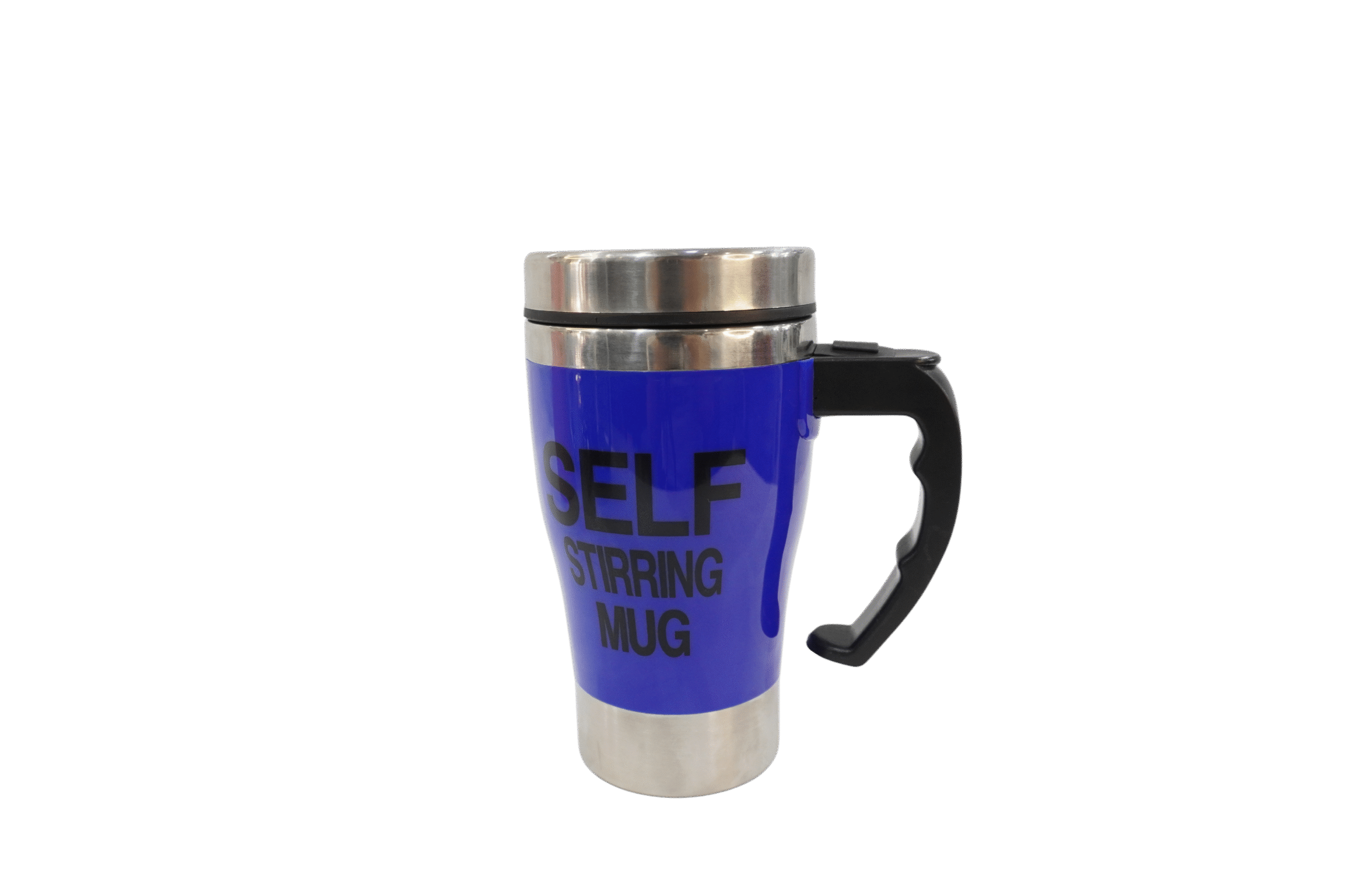 9d92116b-3b05-43c6-8cbd-9eeec4f73e1c Tasse Auto-Mélangeante en Acier Inoxydable – Bleue Foncé - 350 ml – Image 1