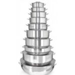 Set marmite large avec couvercle