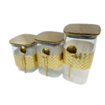 Série de Pots à Épices “Golden Square”