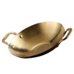 Marmite en acier inoxydable - Doré – Image 2