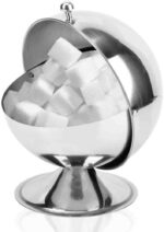 Sucrier inox avec couvercle roulant – Image 2