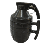 Tasse en Céramique Hyzone en Forme de Grenade avec Couvercle - Noir