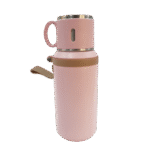 Mini Bouteille d'Eau Isotherme en Acier Inoxydable – Rose poudré