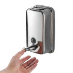 Distributeur mural de savon liquide inox – Image 2