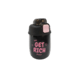 Bouteille d'Eau en Forme d'Ours avec Paille – Noir - 500 ml