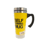 Tasse Auto-Mélangeante en Acier Inoxydable – Jaune - 500 ml