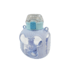 Bouteille d'Eau en Forme d'Ours avec Paille – Mauve Pastel - 500 ml