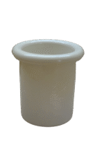 Seau à champagne rétro en plastique - Beige – Image 2