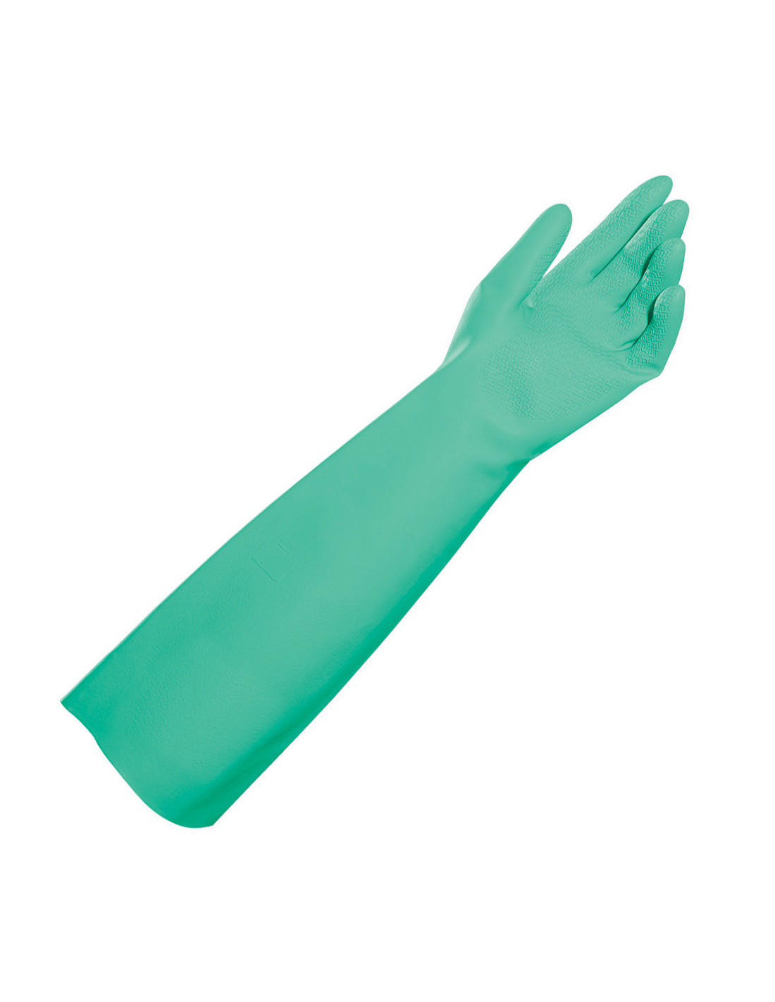 paireee Paire de gants de vaisselle en nitrile antidérapants - 43cm – Image 1