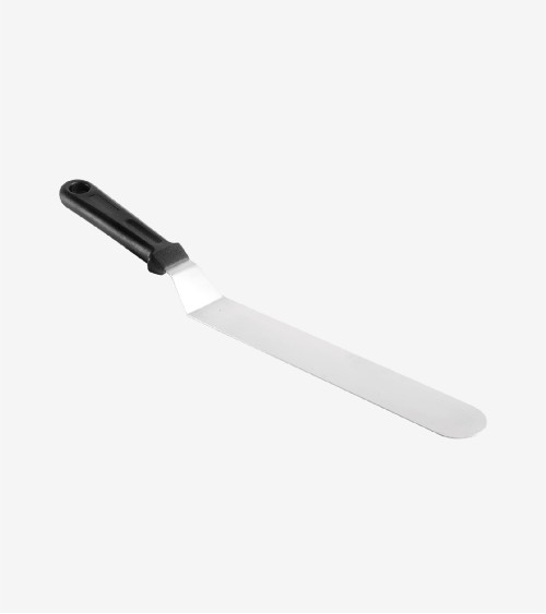 palette-spatule-coudee-inox-35cm Spatule coudée en inox 35 cm – Image 1