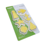 Moule à biscuits 6 pièces - Jaune/Rose/Rouge – Image 3