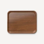 Plateau pressé effet bois 42×30 cm