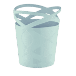 Organisations de plastique - Beige/Vert – Image 2