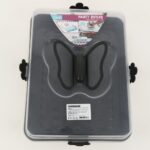 Boîte à gâteau en plastique avec couvercle - Noir