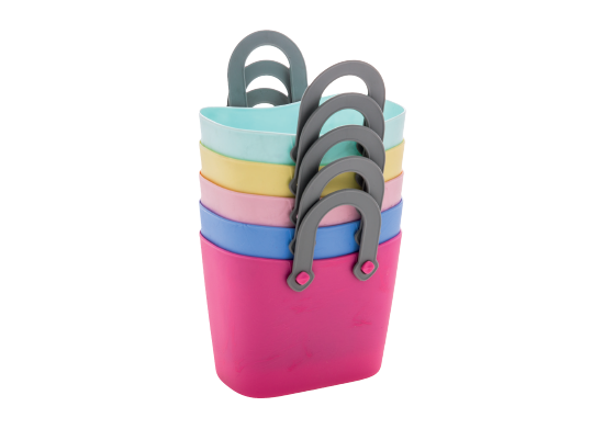 Renkli-Sunum-Cantalari14 Sacs servir colorés - Gris/ vert menthe – Image 1