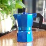 Cafetiére Italine 6 tasses Bleu