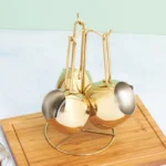 Série zezwaa INOX doré de 3 PCS