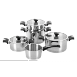 Tem Cosmos - Batterie 8 Pièces - Inox 18/10