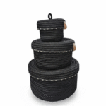 SER Corbeille 3 PCS NOIR