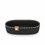 Corbeille ovale 26/13CM NOIR
