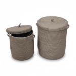 Panier A linge Marron