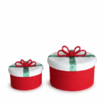 SER PanierS décoratif esprit Noël 2 PCS