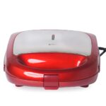 Appareil De Cuisson 3en1 Florence Panini Gaufre Zouza (Rouge) – Image 2